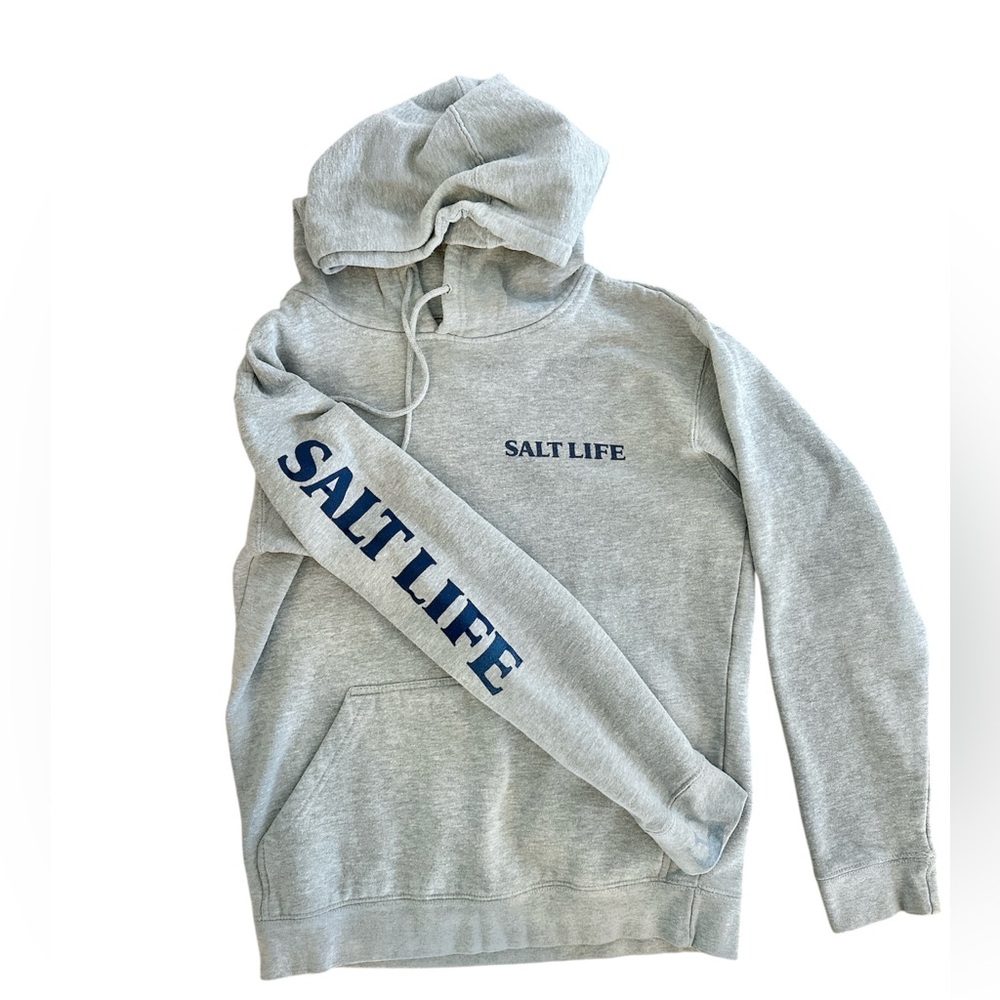 Salt Life Heather Gray Hoodie
